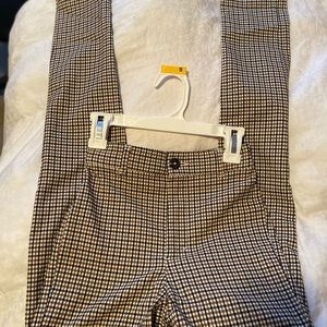 As-If Plaid High waisted skinny pant